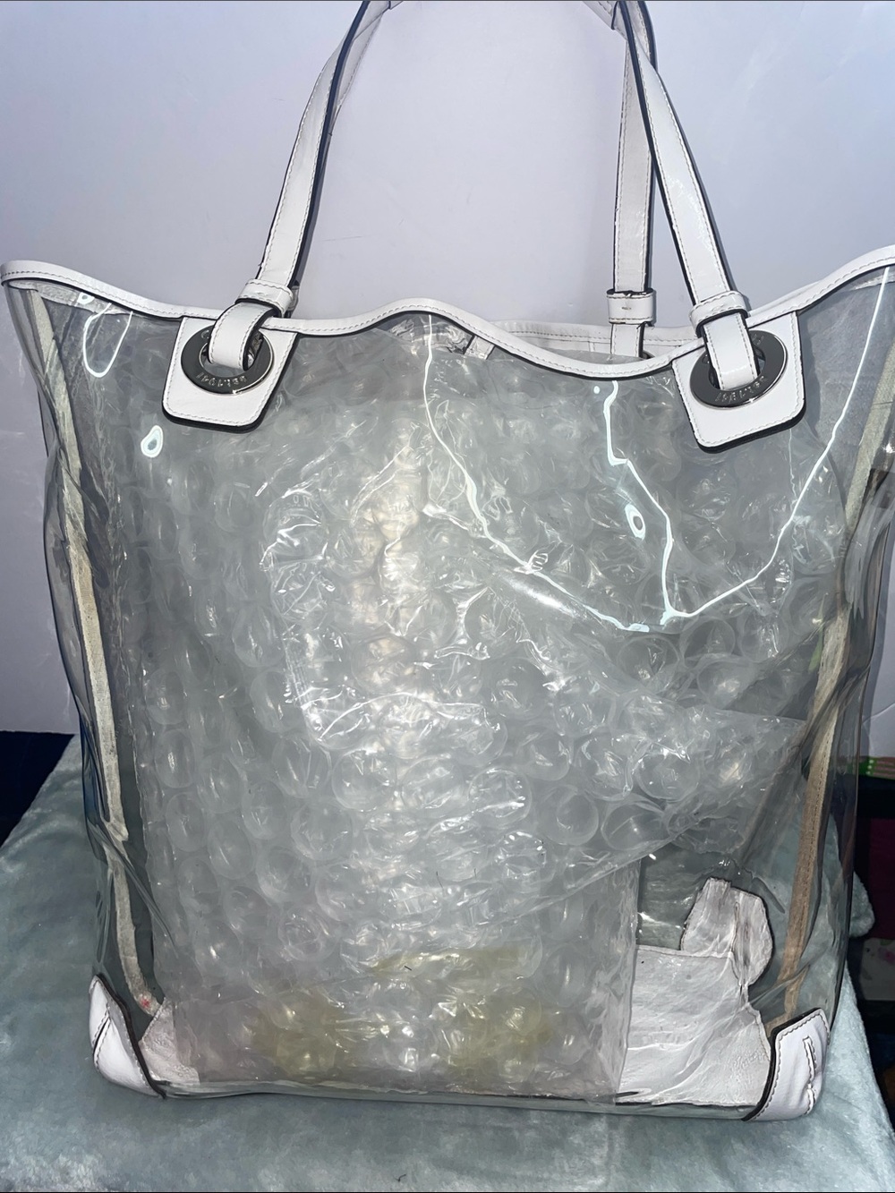 Coach Beach Vinyl Tote